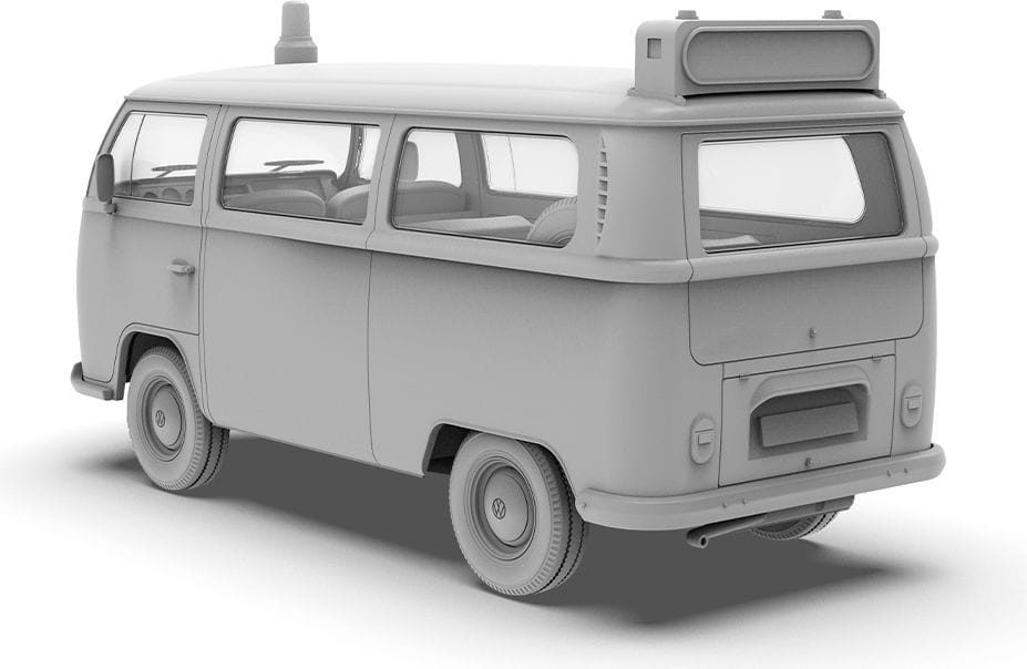 Zdjęcie dodatkowe produktu T2 Model 1967 Airport Bus 1:35 AK Interactive 35033