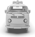 Zdjęcie dodatkowe produktu T2 Model 1967 Airport Bus 1:35 AK Interactive 35033