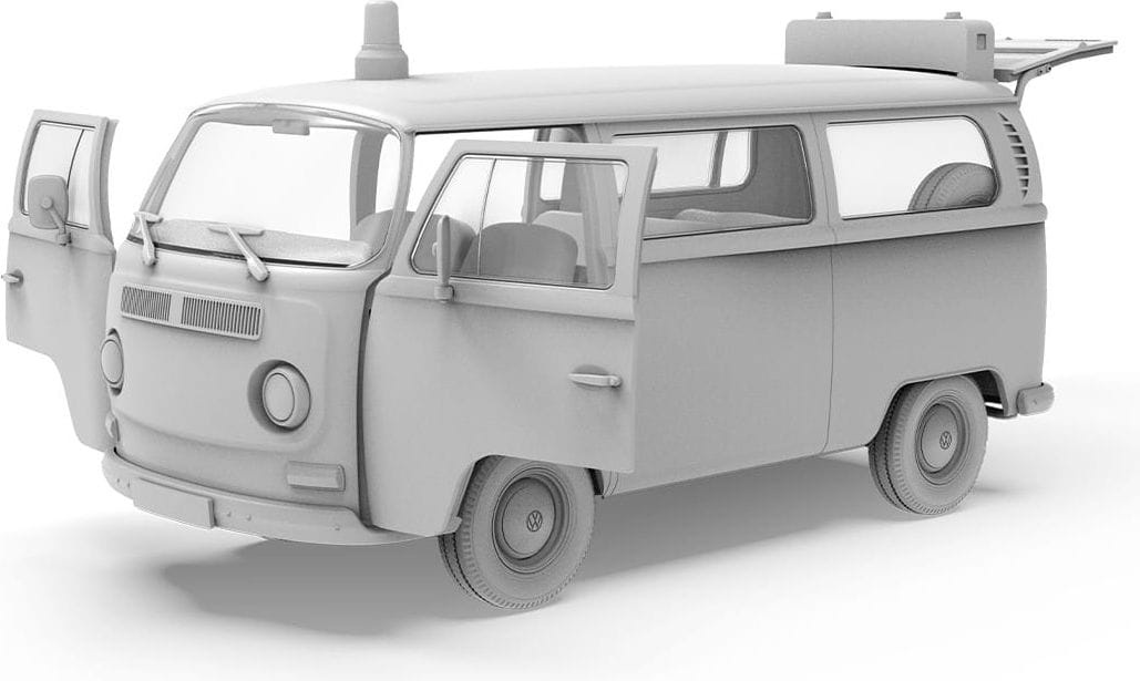 Zdjęcie dodatkowe produktu T2 Model 1967 Airport Bus 1:35 AK Interactive 35033