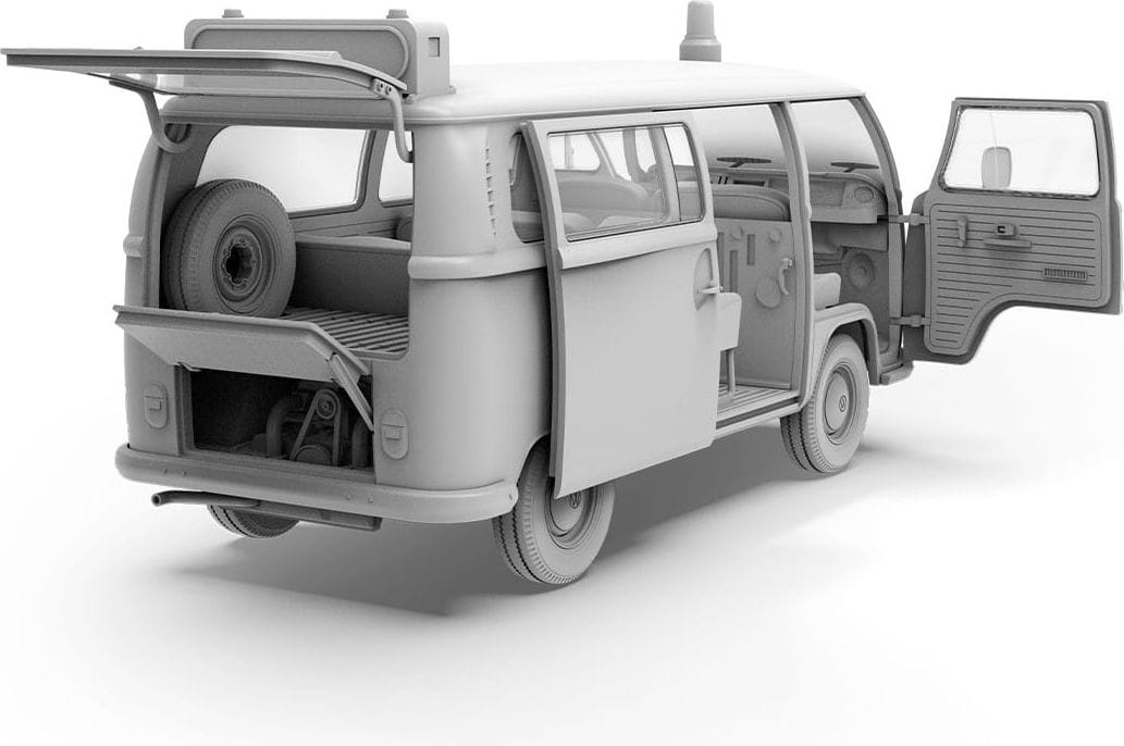 Zdjęcie dodatkowe produktu T2 Model 1967 Airport Bus 1:35 AK Interactive 35033