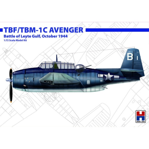 TBF/TBM-1C Avenger Oct. 1944 1:72 Hobby 2000 72010