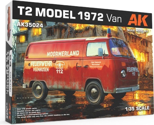T2 Model 1972 Van 1:35 AK Interactive 35024