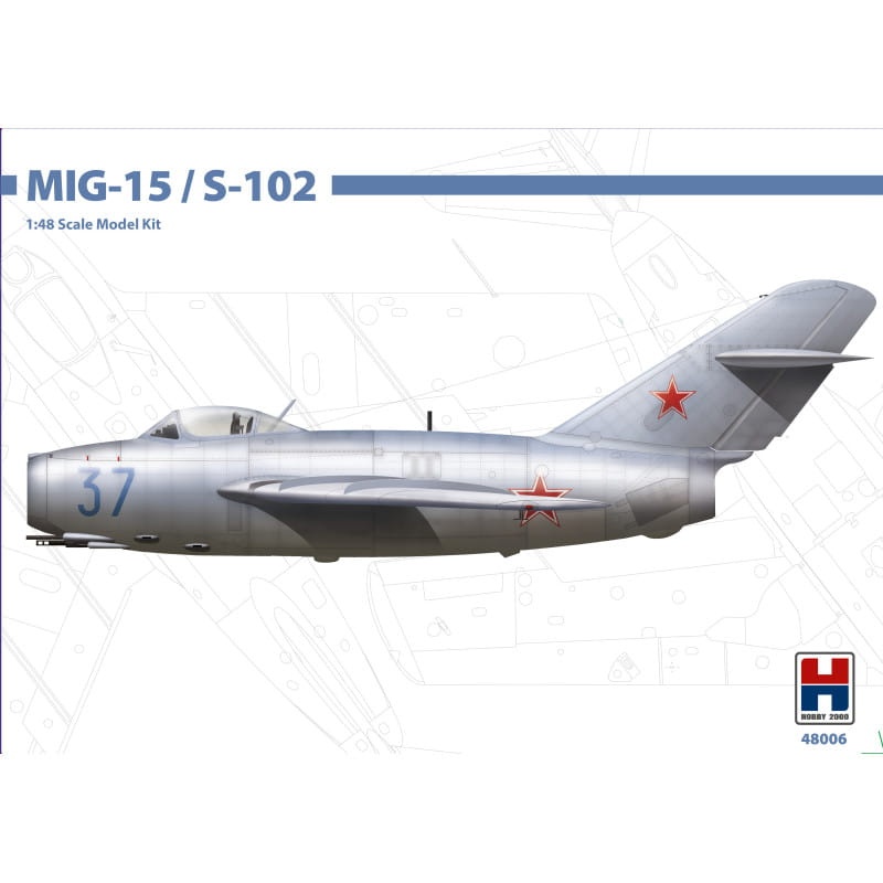 Zdjęcie główne produktu MIG-15 / S-102 1:48 Hobby 2000 48006