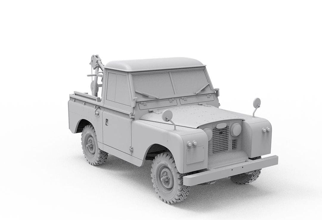 Zdjęcie dodatkowe produktu Land Rover 88 Series IIA Crane-Tow Truck 1:35 AK Interactive 35014