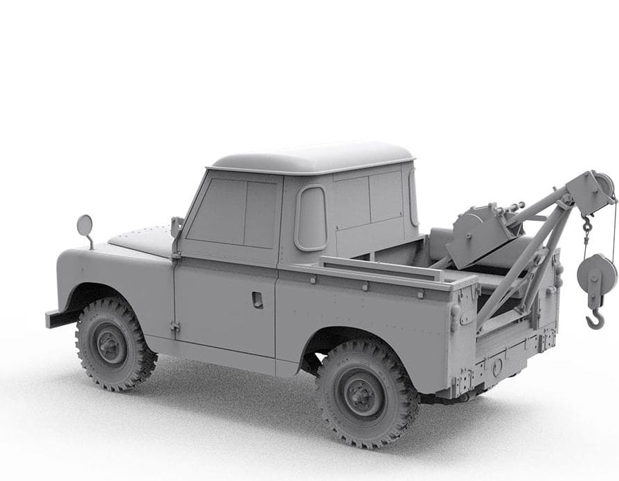 Zdjęcie dodatkowe produktu Land Rover 88 Series IIA Crane-Tow Truck 1:35 AK Interactive 35014