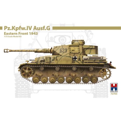Pz.Kpfw.IV Ausf.G Eastern Front 1943 1:72 Hobby 2000 72703