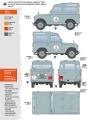 Zdjęcie dodatkowe produktu Land Rover 88 Series IIA Station Wagon 1:35 AK Interactive 35013