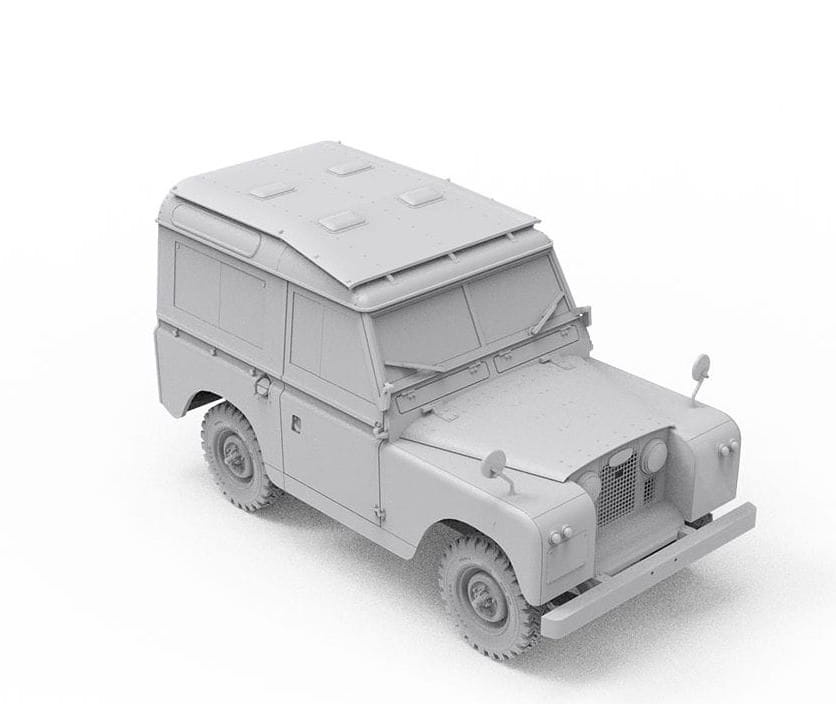 Zdjęcie dodatkowe produktu Land Rover 88 Series IIA Station Wagon 1:35 AK Interactive 35013