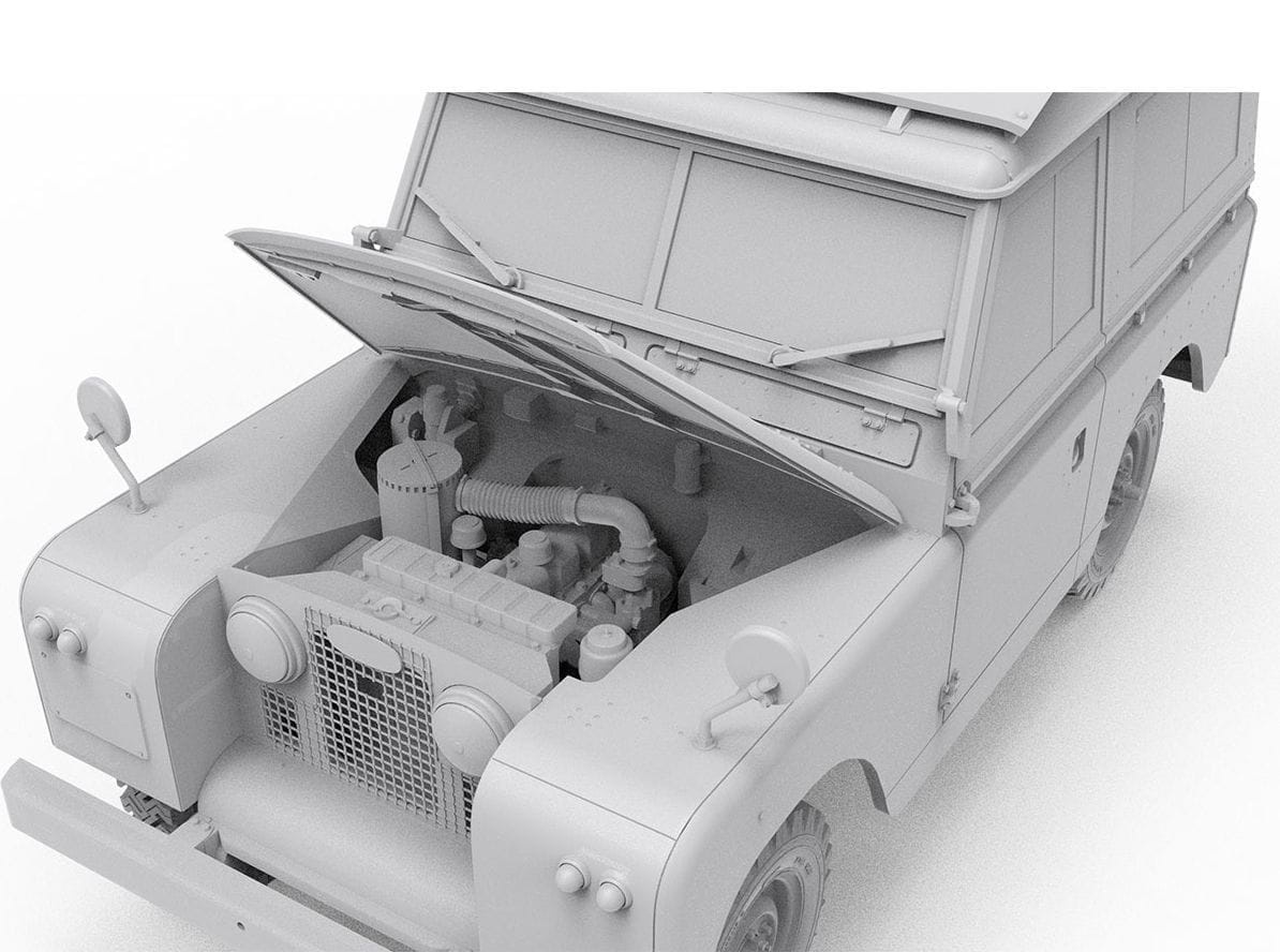 Zdjęcie dodatkowe produktu Land Rover 88 Series IIA Station Wagon 1:35 AK Interactive 35013