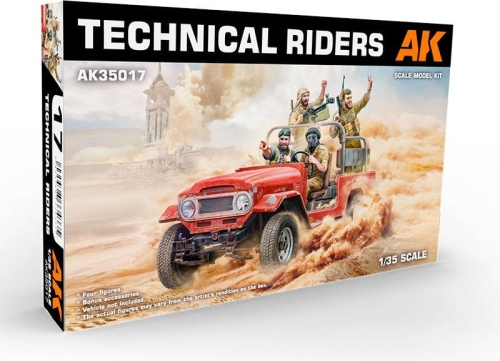 Technical Riders 1:35 AK Interactive 35017