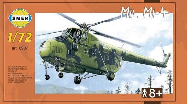 Zdjęcie główne produktu Mi-4 1:72 Smer 0907