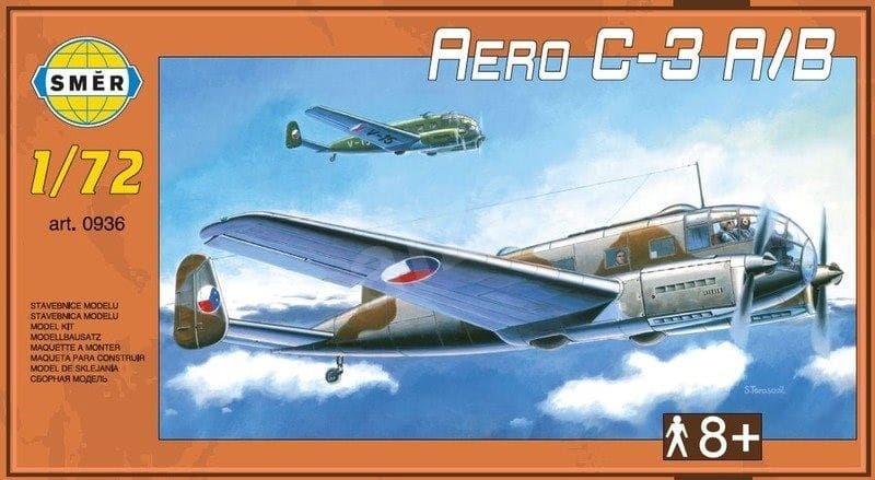 Zdjęcie główne produktu Aero C-3 A/B 1:72 Smer 0936
