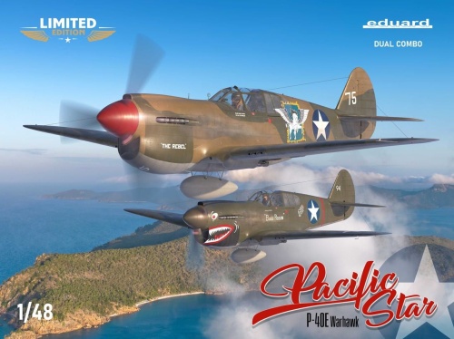 P-40E Warhawk Pacific Star Dual Combo Limited Edition 1:48 Eduard 11185