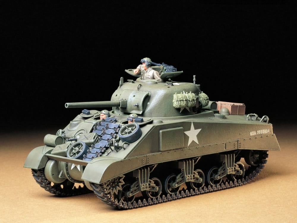 Zdjęcie dodatkowe produktu U.S. Medium Tank M4 Sherman 1:35 Tamiya 35190