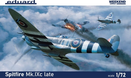 Spitfire mk.ixc late 1:72 eduard 7473