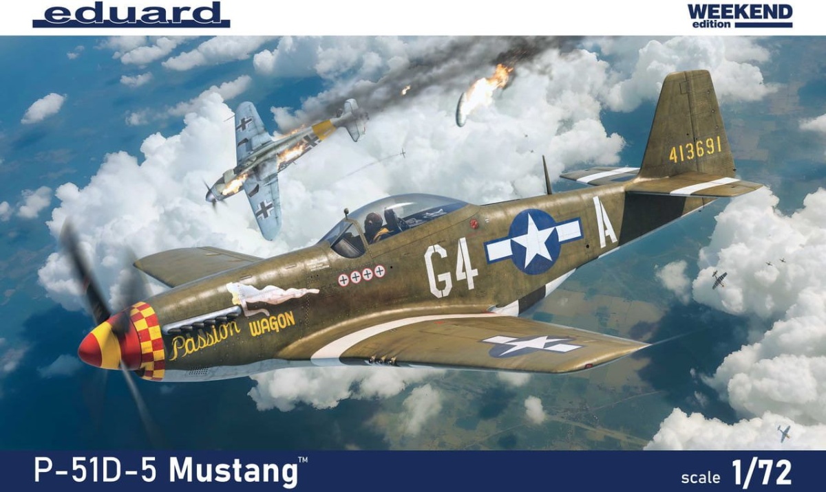 Zdjęcie główne produktu P-51D-5 Mustang Weekend Edition 1:72 Eduard 7476