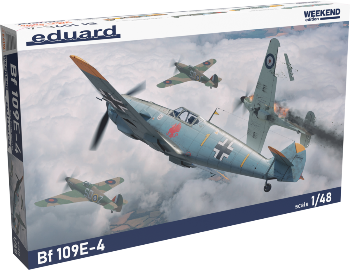 Zdjęcie dodatkowe produktu Bf 109E-4 Weekend Edition 1:48 Eduard 84196
