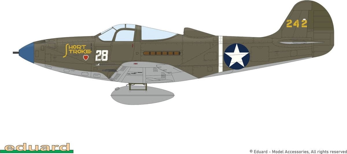 Zdjęcie dodatkowe produktu P-39K/L Airacobra Weekend Edition 1:48 Eduard 8463