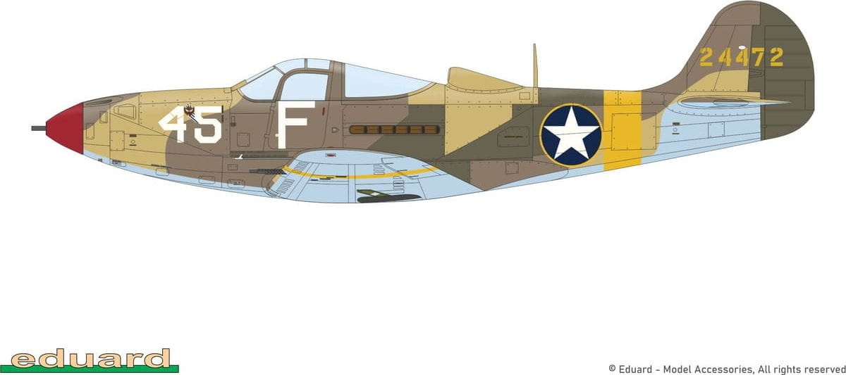 Zdjęcie dodatkowe produktu P-39K/L Airacobra Weekend Edition 1:48 Eduard 8463