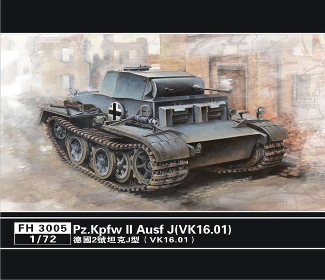 Zdjęcie główne produktu German Pz.Kpfw. II Ausf. J (VK 16.01) 1:72 Flyhawk 3005