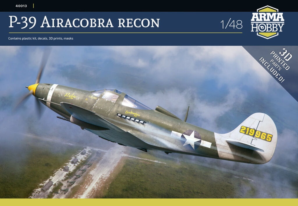 Zdjęcie główne produktu P-39 Airacobra Recon 1:48 Arma Hobby 40013