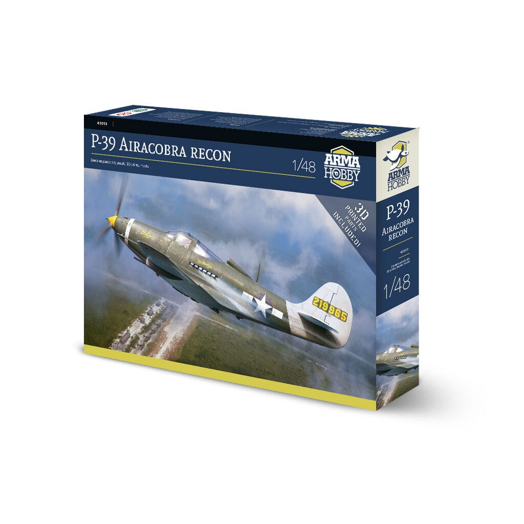 Zdjęcie dodatkowe produktu P-39 Airacobra Recon 1:48 Arma Hobby 40013