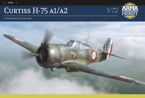Curtiss H-75 A1/A2 1:72 Arma Hobby 70080