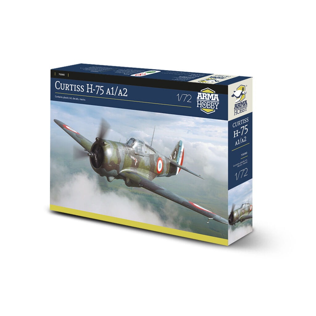 Zdjęcie dodatkowe produktu Curtiss H-75 A1/A2 1:72 Arma Hobby 70080
