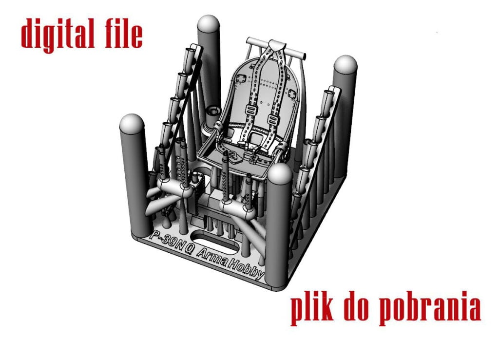 Zdjęcie dodatkowe produktu P-39 Airacobra Reconnaissance 1:72 Arma Hobby 70058
