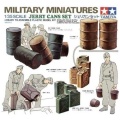 Zdjęcie dodatkowe produktu Jerry Cans Set (kanistry, beczki, wiaderka) 1:35 Tamiya 35026