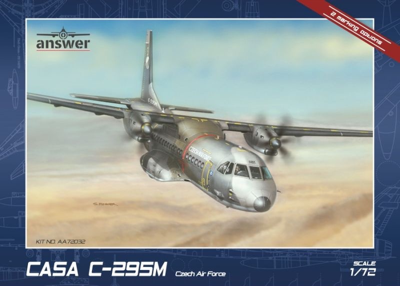 Zdjęcie główne produktu Casa C-295M Czech Airforce 1:72 Answer AA72032