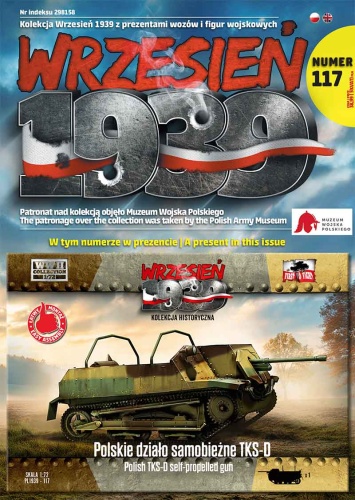 Polish Self-Propelled Cannon TKS-D 1:72 First To Fight PL117