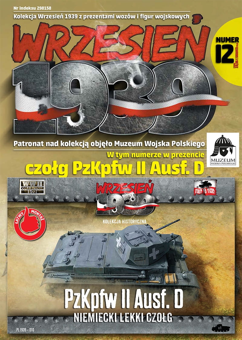 Zdjęcie główne produktu PzKpfw II D 1:72 First To Fight PL012