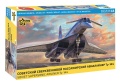 Zdjęcie główne produktu Radziecki samolot naddźwiękowy Tu-144 1:144 Zvezda 7045