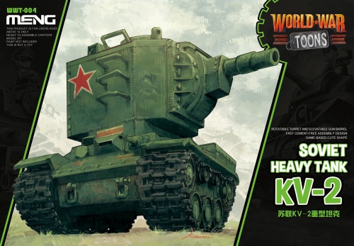 World War Toon Soviet Heavy Tank KV-2 Meng WWT004