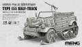 Zdjęcie główne produktu German Pkw.K1 Kubelwagen Type 155 Half-Track 1:35 Meng VS018