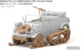 Zdjęcie dodatkowe produktu German Pkw.K1 Kubelwagen Type 155 Half-Track 1:35 Meng VS018