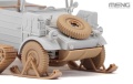 Zdjęcie dodatkowe produktu German Pkw.K1 Kubelwagen Type 155 Half-Track 1:35 Meng VS018