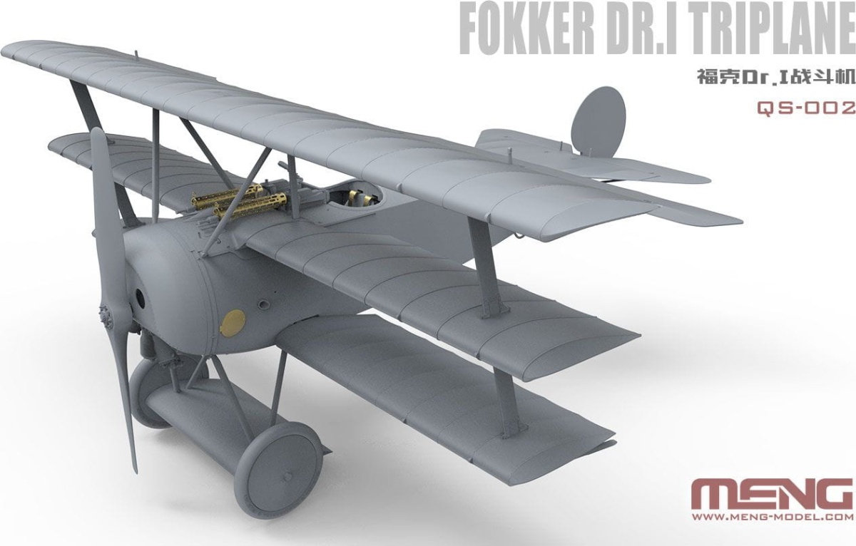Zdjęcie dodatkowe produktu Fokker Dr.I Triplane 1:32 Meng QS002