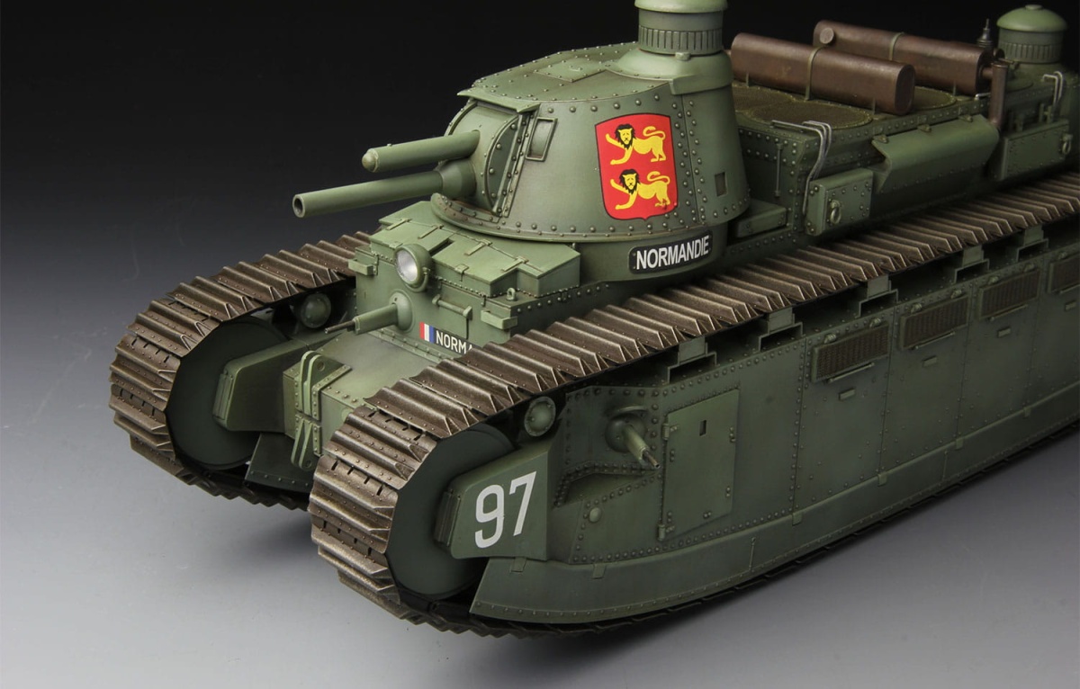 Zdjęcie dodatkowe produktu Francuski superciężki czołg Char 2C 1:35 Meng TS009