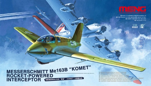 Messerschmitt me-163b Komet 1:32 Meng Qs001