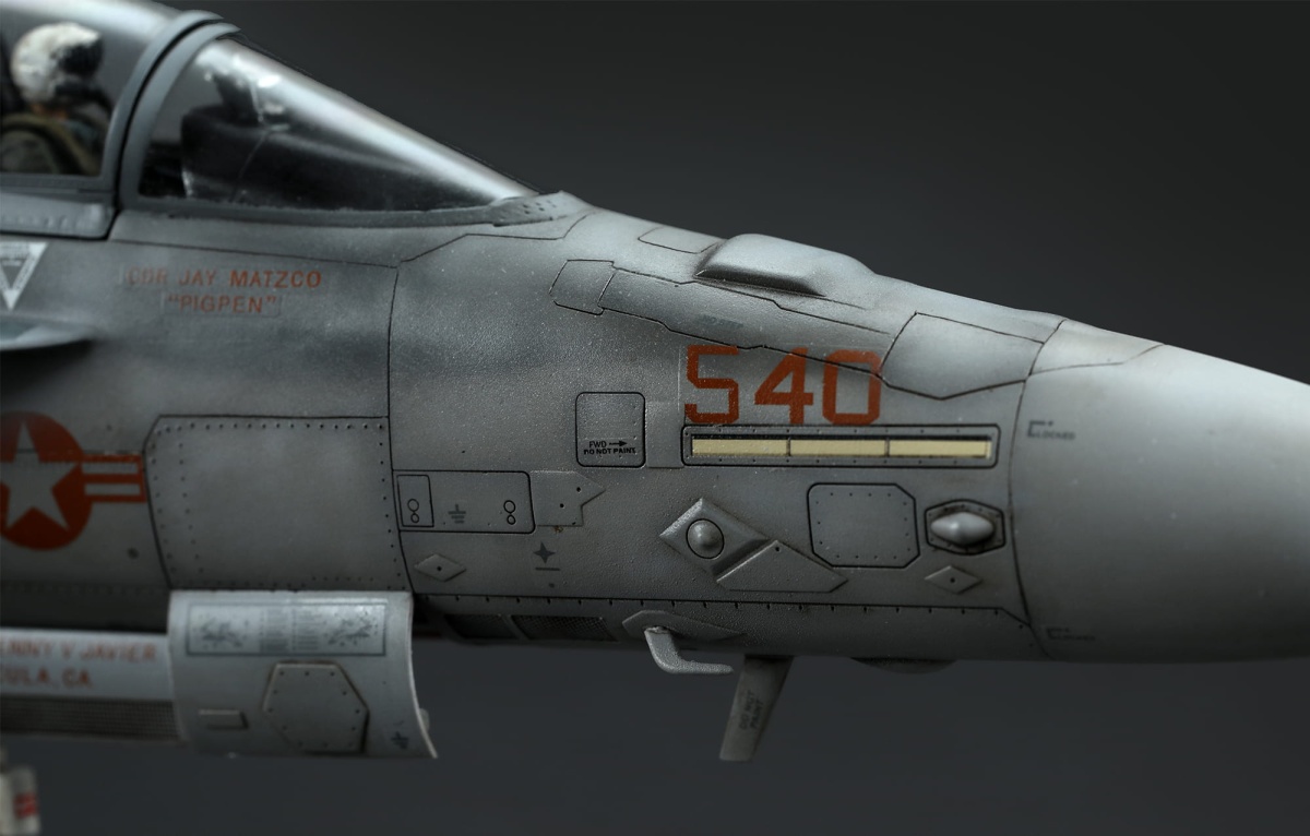 Zdjęcie dodatkowe produktu Boeing EA-18G Growler Electronic Attack Aircraft 1:48 Meng LS014