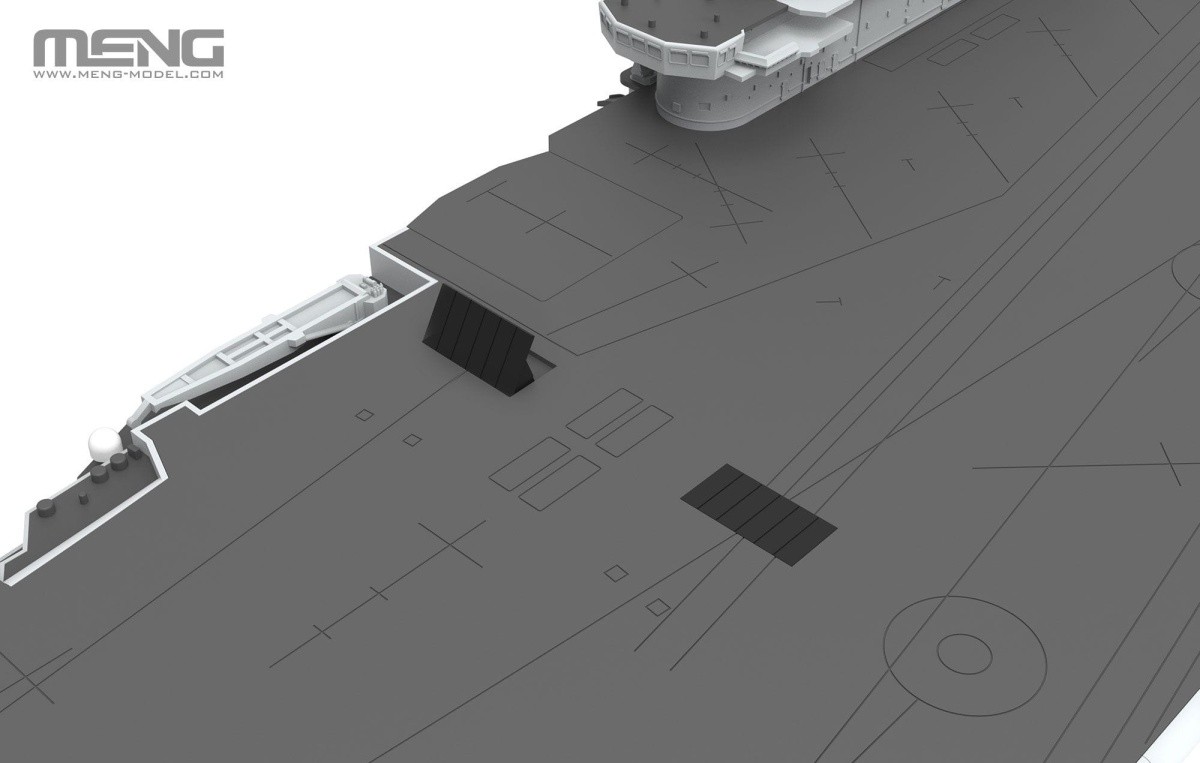 Zdjęcie dodatkowe produktu Lotniskowiec Chińskiej Republiki Ludowej Liaoning 1:700 Meng PS010