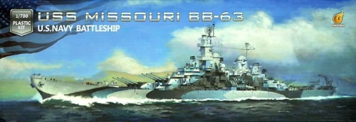 USS Missouri BB-63 1: 700 Very Fire 700909