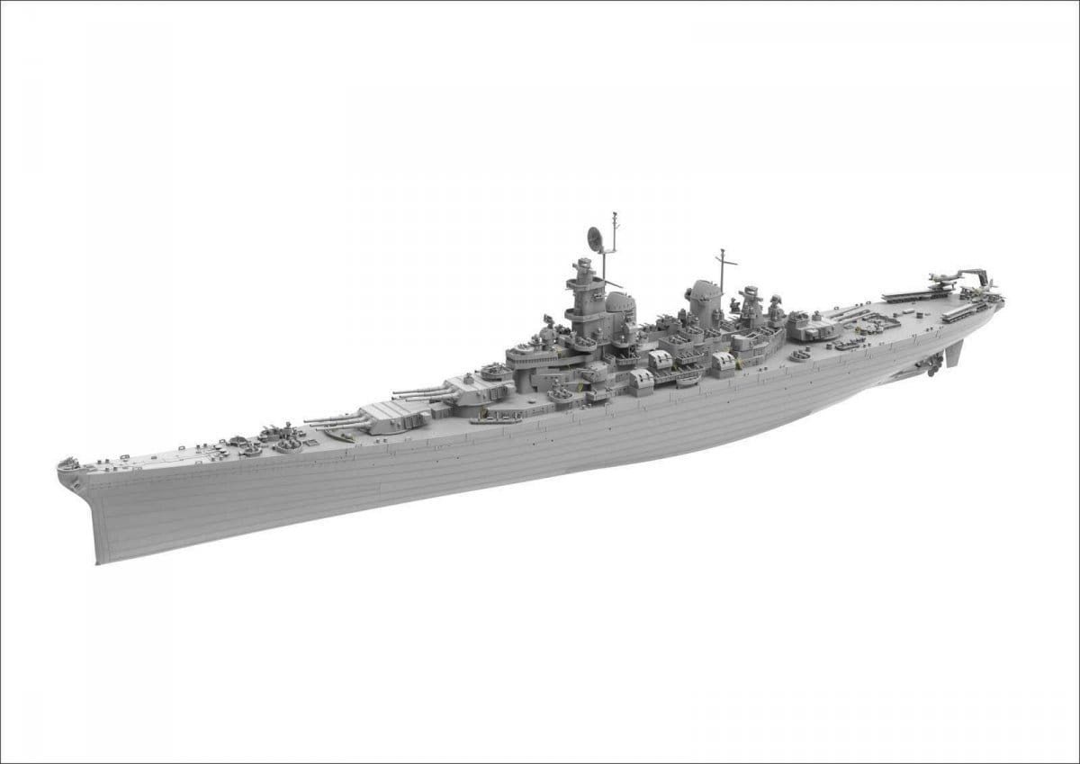 Zdjęcie dodatkowe produktu USS Missouri BB-63 1:700 Very Fire 700909