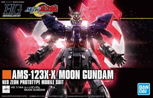 GunPla AMS-123X-X MOON Gundam HGUC 1: 144