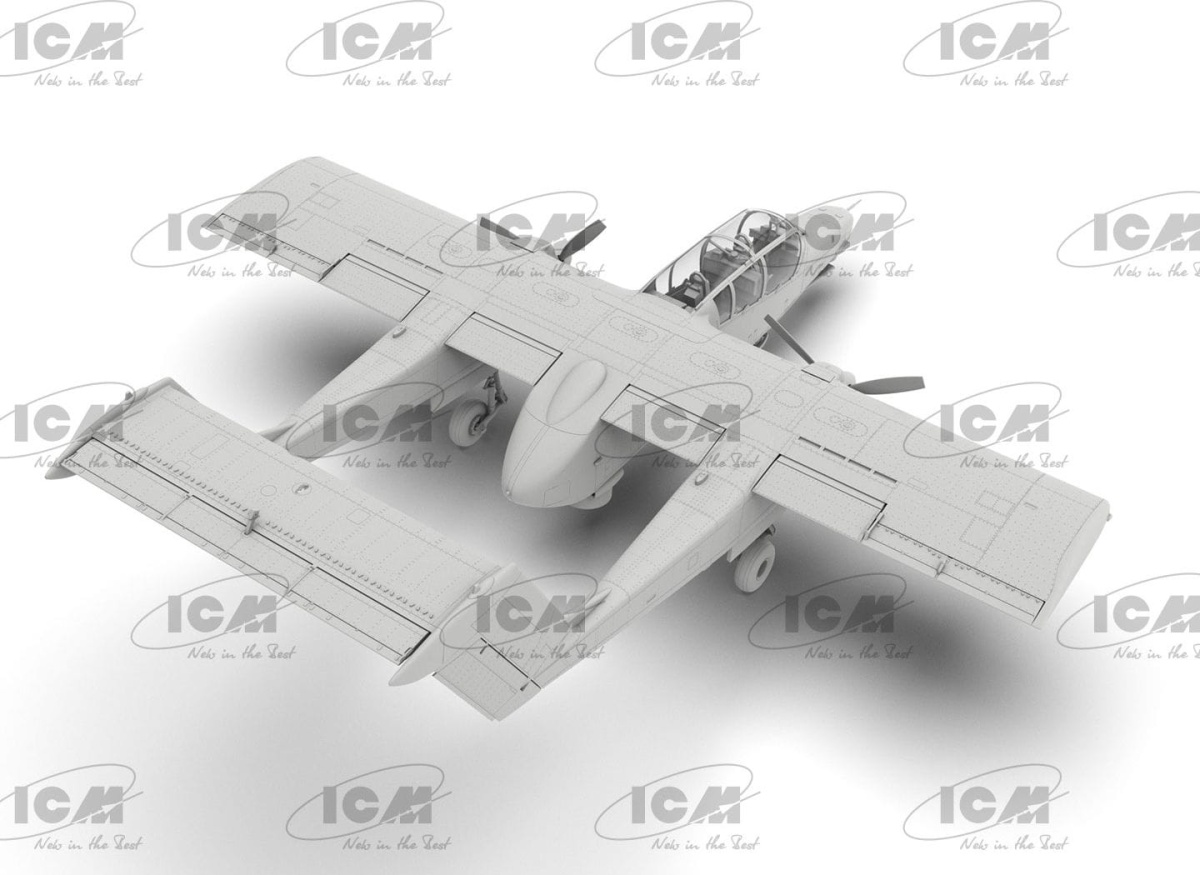 Zdjęcie dodatkowe produktu Bronco NOGS, US Attack Aircraft 1:48 ICM 48306