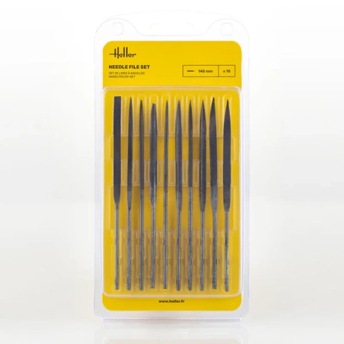 Set of needle files (10 pieces) Heller 99004