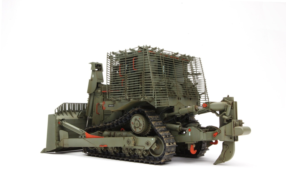 Zdjęcie dodatkowe produktu D9R Armored Bulldozer W/Slat Armor 1:35 Meng SS010