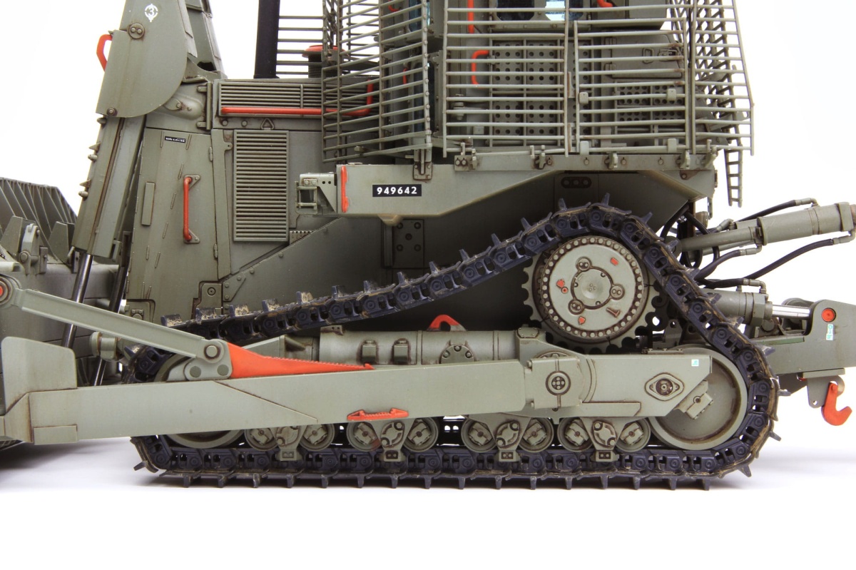 Zdjęcie dodatkowe produktu D9R Armored Bulldozer W/Slat Armor 1:35 Meng SS010
